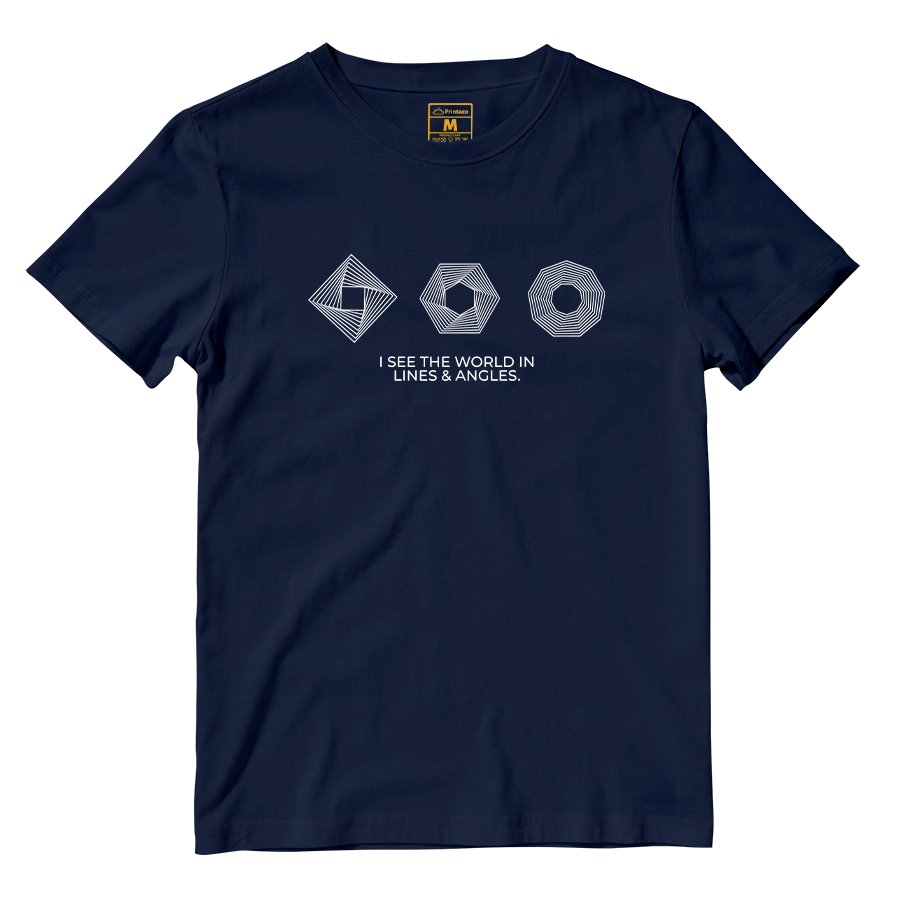 Cotton Shirt: Lines and Angles