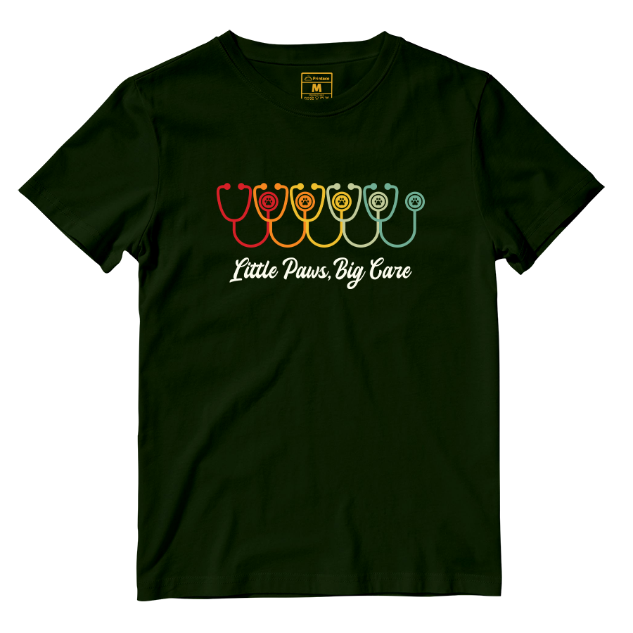 Cotton Shirt: Little Paws, Big Care