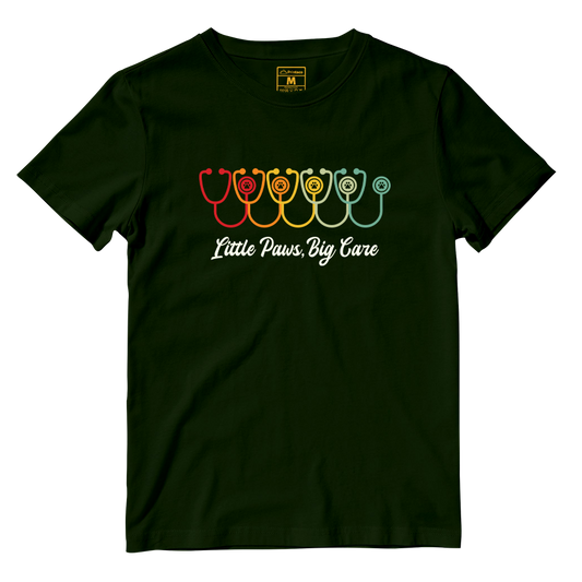 Cotton Shirt: Little Paws, Big Care