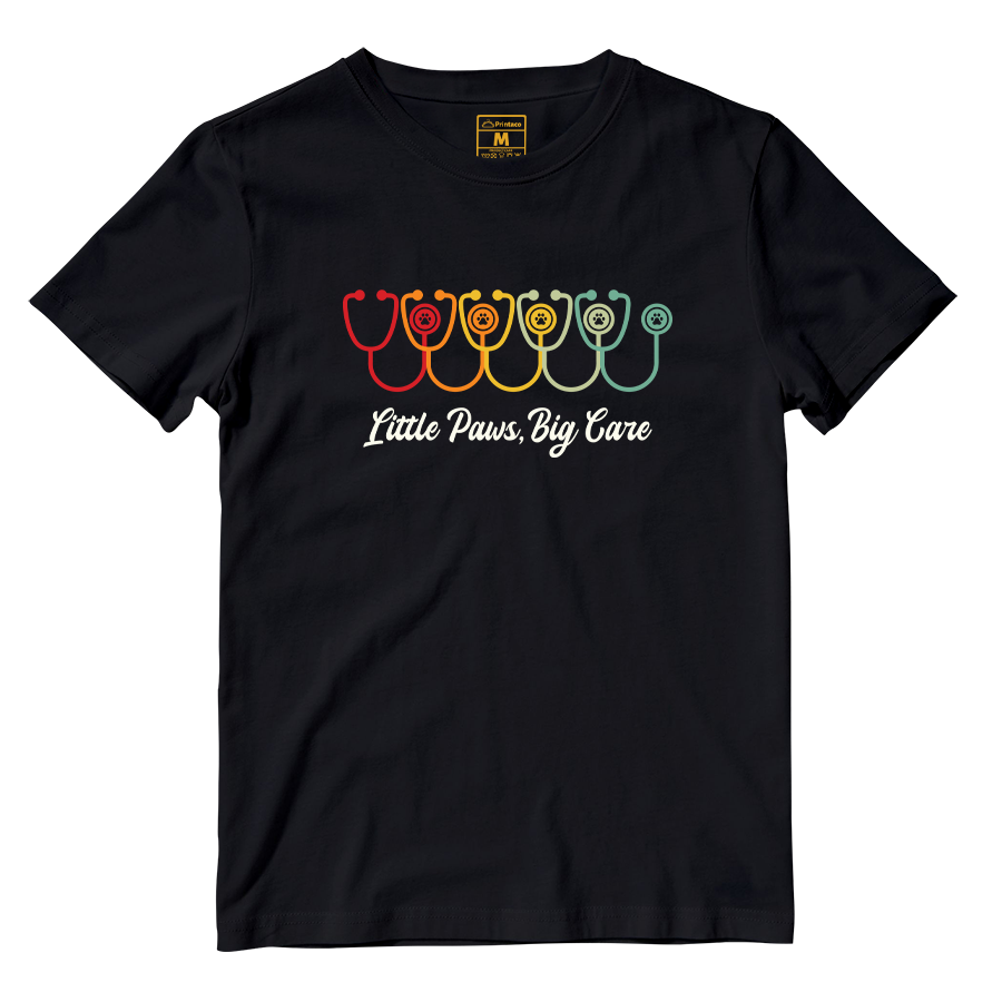 Cotton Shirt: Little Paws, Big Care