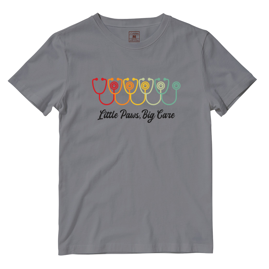Cotton Shirt: Little Paws, Big Care