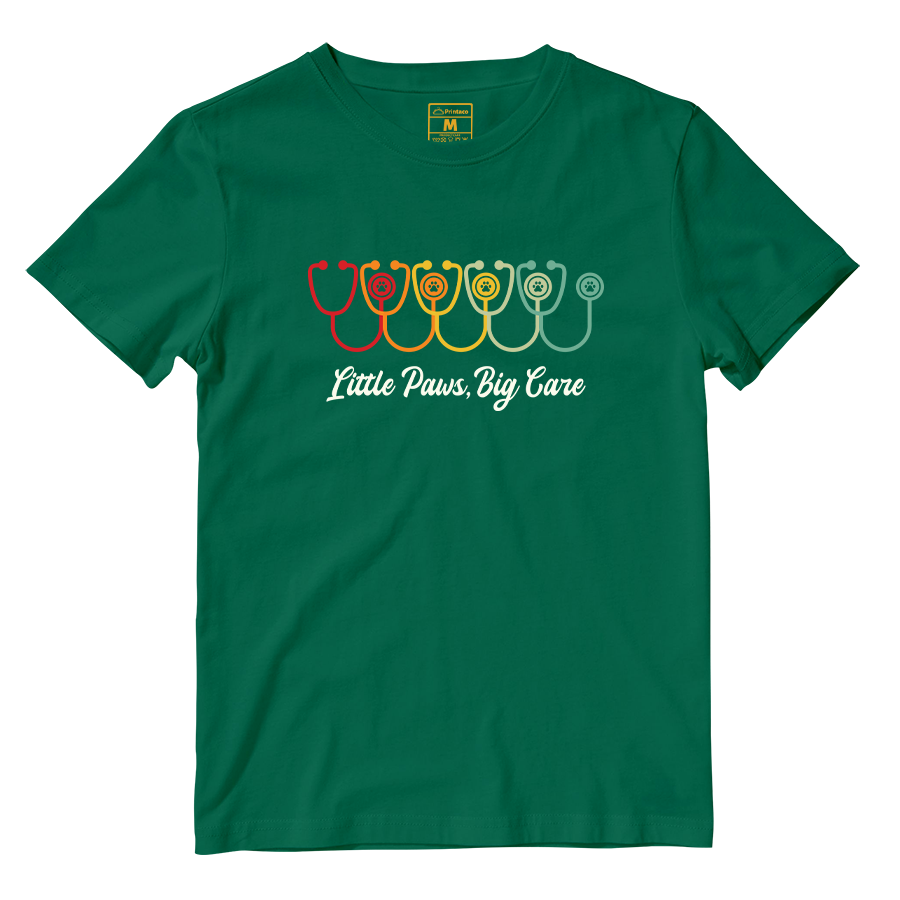 Cotton Shirt: Little Paws, Big Care