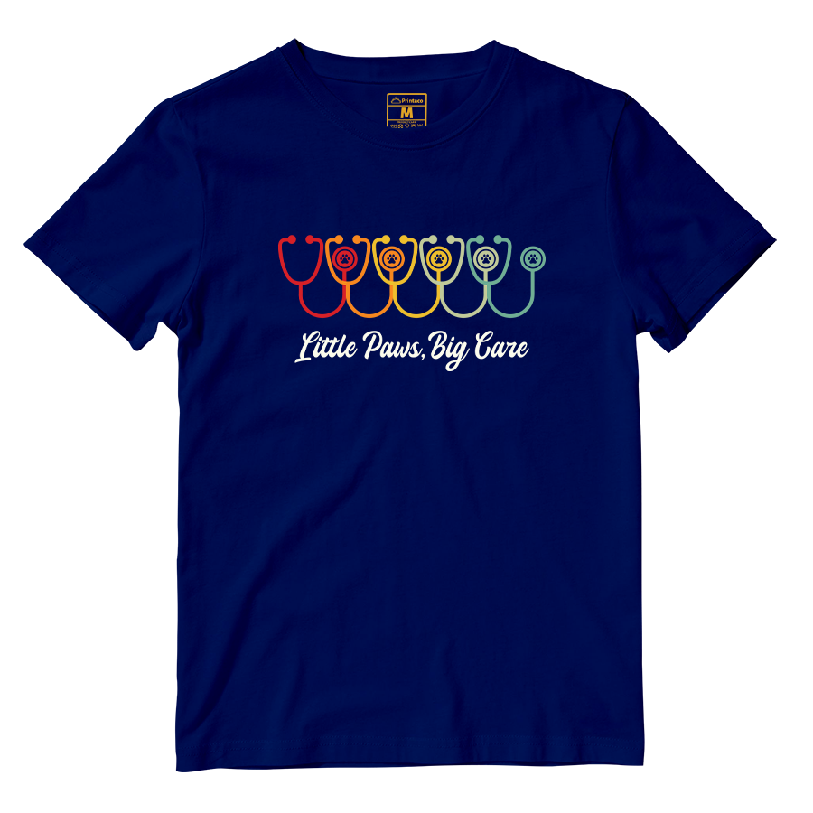 Cotton Shirt: Little Paws, Big Care
