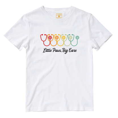 Cotton Shirt: Little Paws, Big Care