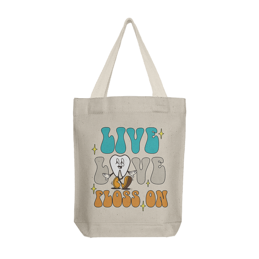 Tote Bag: Live Love Floss