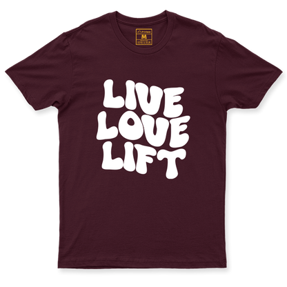 Drifit Shirt: Live Love Lift