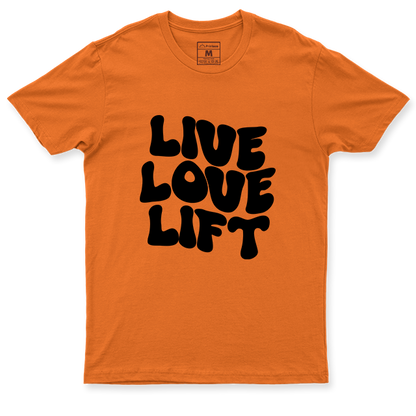 Drifit Shirt: Live Love Lift