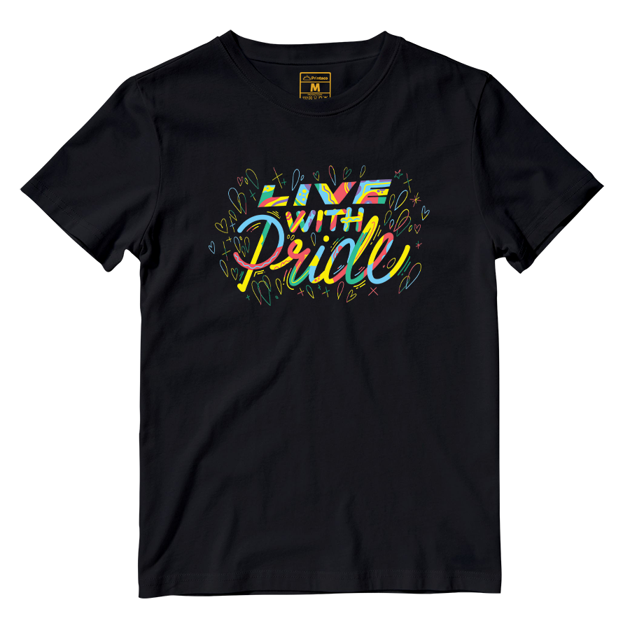 Cotton Shirt: Live Pride