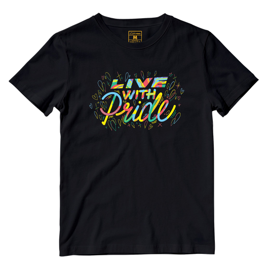 Cotton Shirt: Live Pride