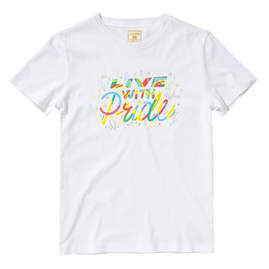 Cotton Shirt: Live Pride