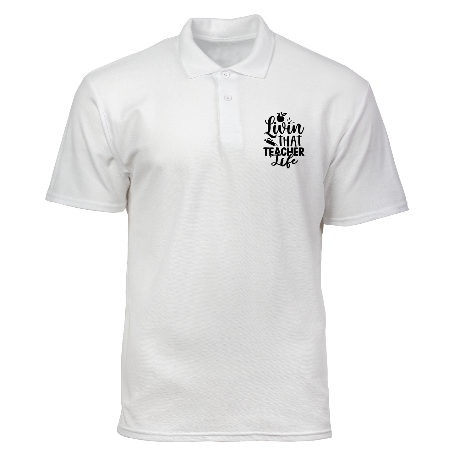 Cotton Polo Shirt: Livin that Teacher Life