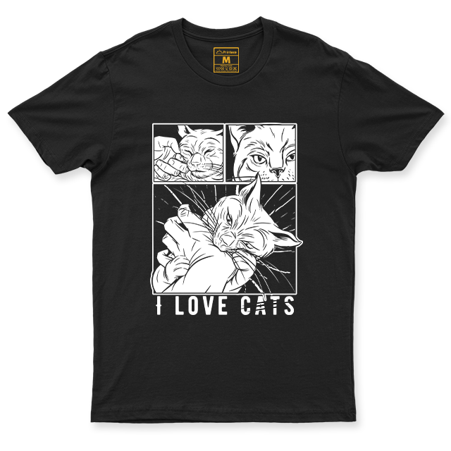 C. Spandex Shirt: Love Cats