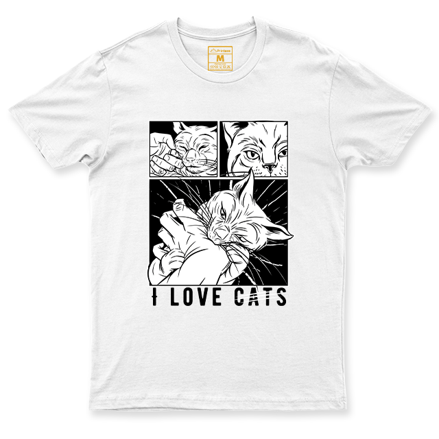 C. Spandex Shirt: Love Cats