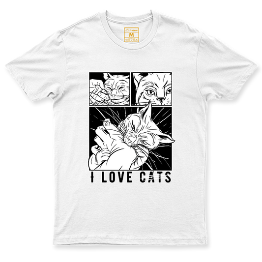 C. Spandex Shirt: Love Cats