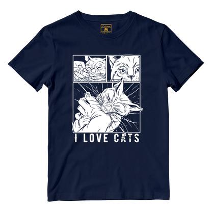 Cotton Shirt: Love Cats