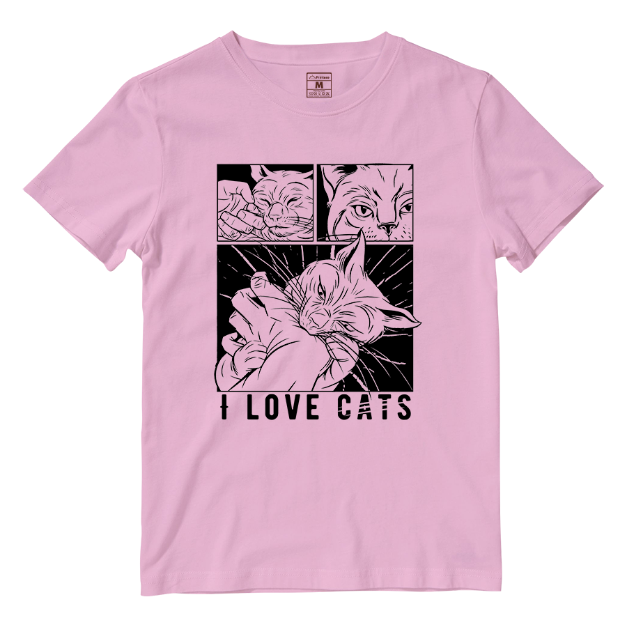 Cotton Shirt: Love Cats