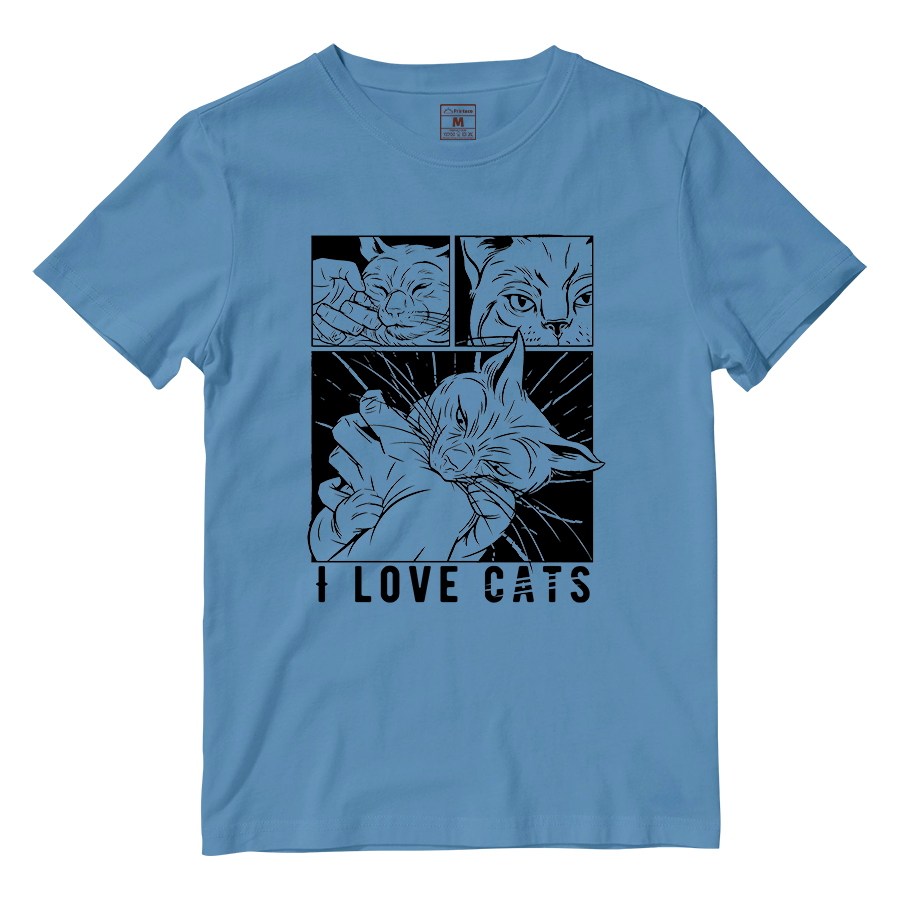 Cotton Shirt: Love Cats