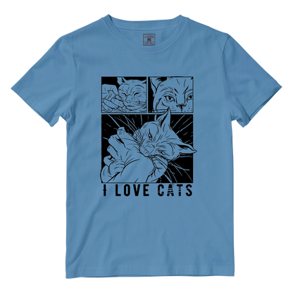 Cotton Shirt: Love Cats