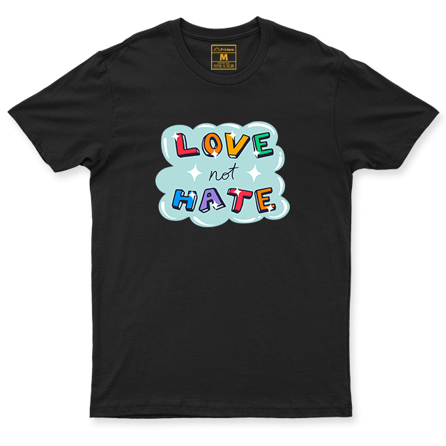 C.Spandex Shirt: Love not Hate