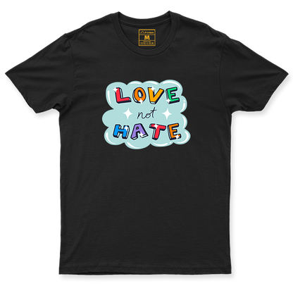 C.Spandex Shirt: Love not Hate