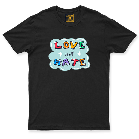 C.Spandex Shirt: Love not Hate