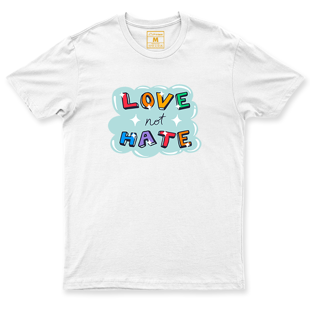 C.Spandex Shirt: Love not Hate