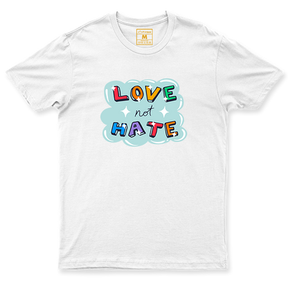 C.Spandex Shirt: Love not Hate