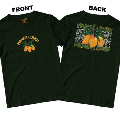 Cotton Shirt: MANGA LOVER (Front and Back)