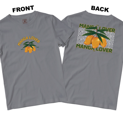 Cotton Shirt: MANGA LOVER (Front and Back)