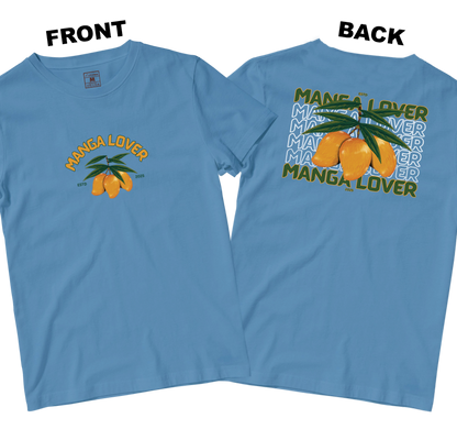Cotton Shirt: MANGA LOVER (Front and Back)