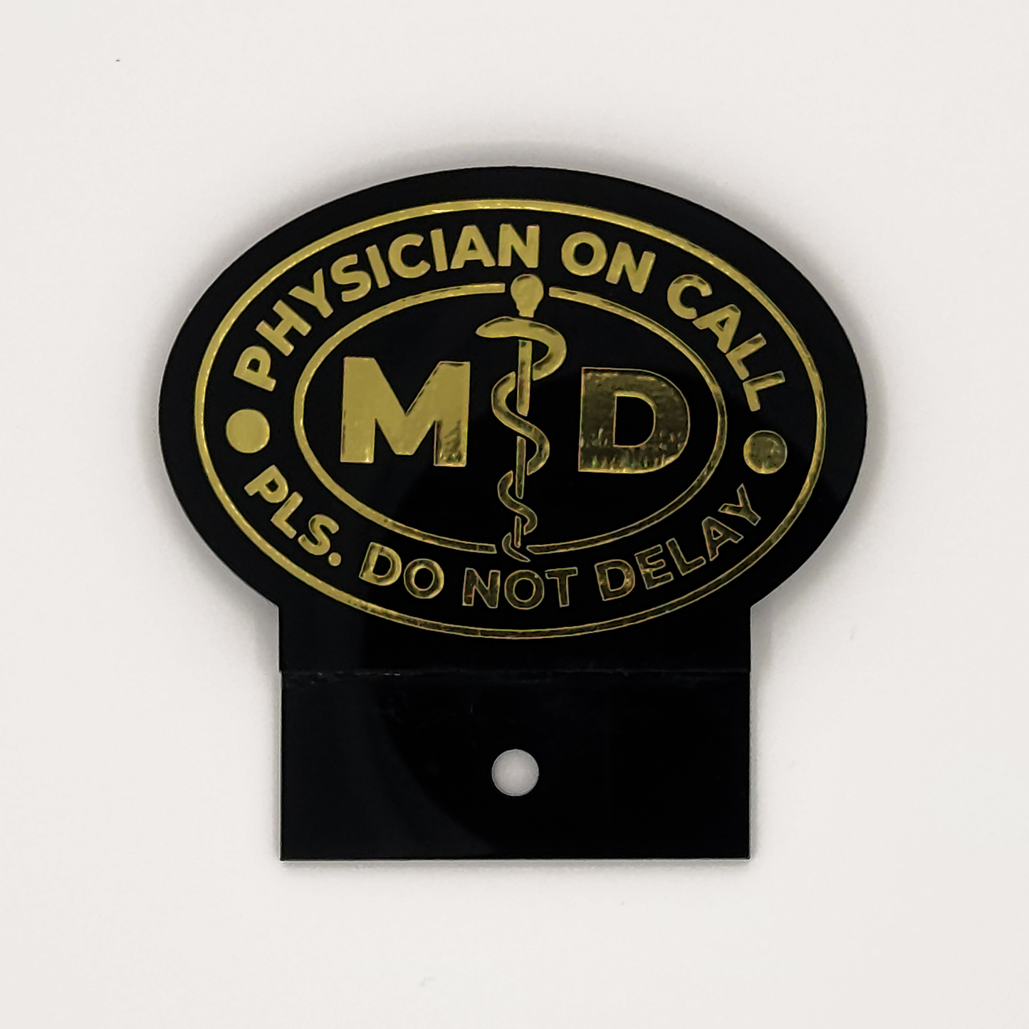 Car Emblem: MD Physician