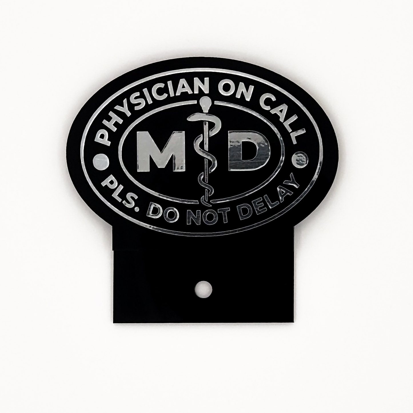 Car Emblem: MD Physician