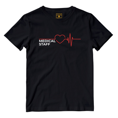 Cotton Shirt: Medical Staff Heartbeat line