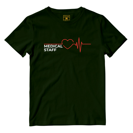 Cotton Shirt: Medical Staff Heartbeat line