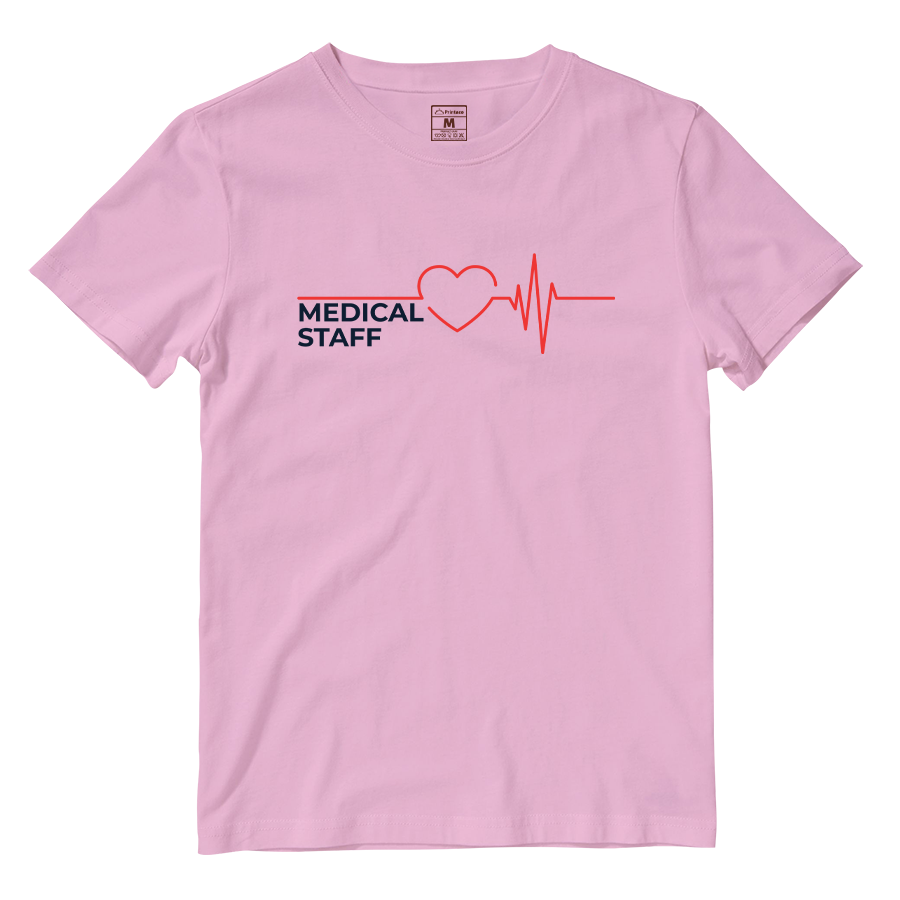 Cotton Shirt: Medical Staff Heartbeat line