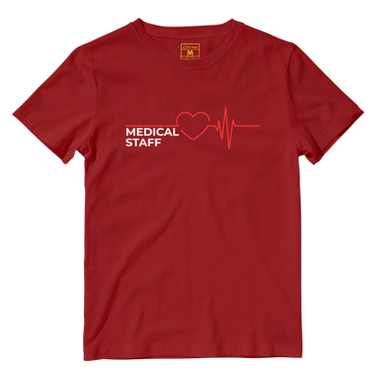 Cotton Shirt: Medical Staff Heartbeat line