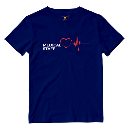 Cotton Shirt: Medical Staff Heartbeat line