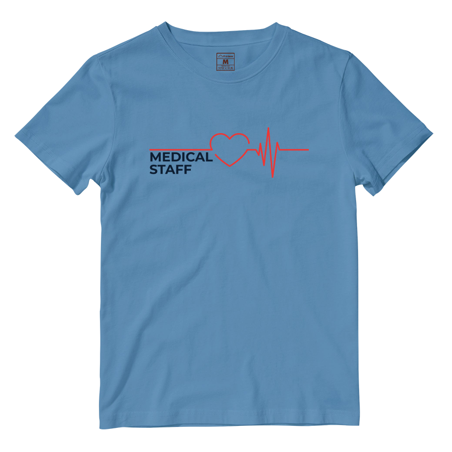 Cotton Shirt: Medical Staff Heartbeat line