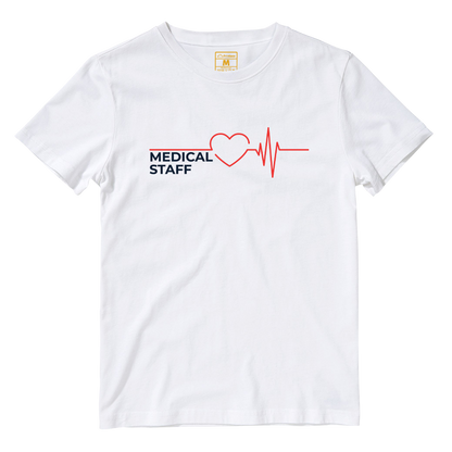 Cotton Shirt: Medical Staff Heartbeat line