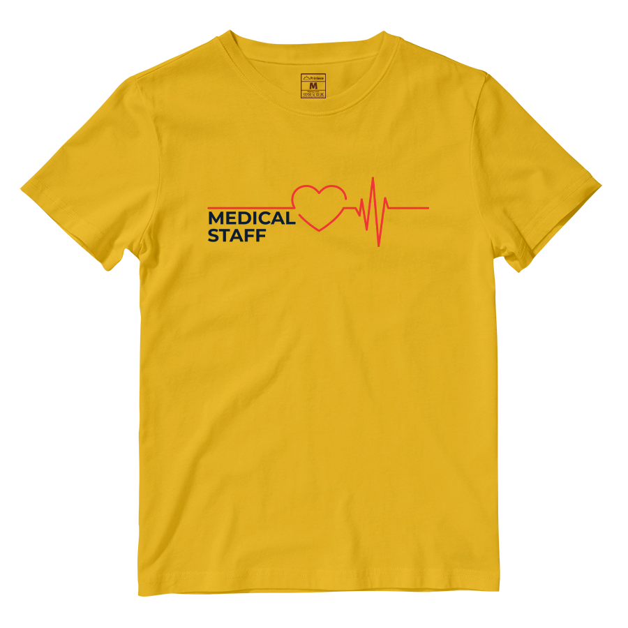 Cotton Shirt: Medical Staff Heartbeat line