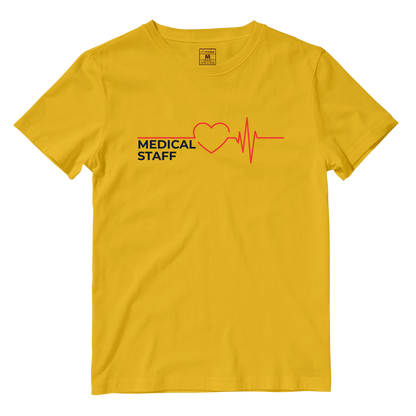 Cotton Shirt: Medical Staff Heartbeat line