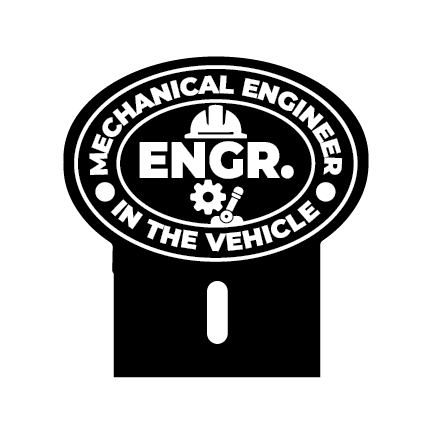 Car Emblem: Mechanical Engineer