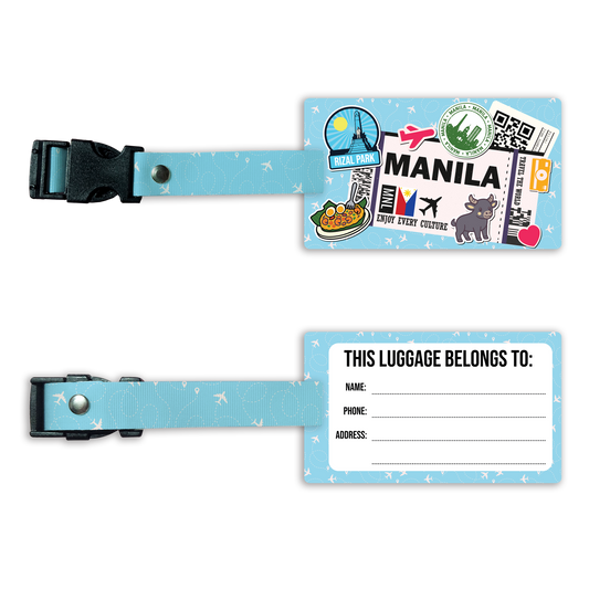 Bag Tag: Travel Manila