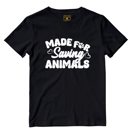Cotton Shirt: Made For Saving Animals