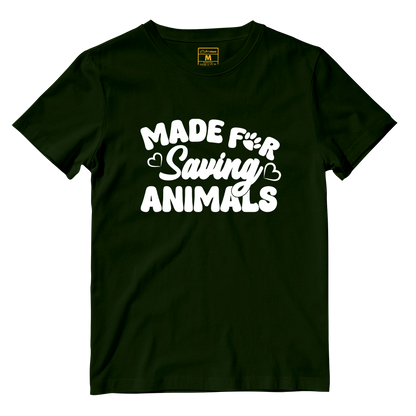 Cotton Shirt: Made For Saving Animals