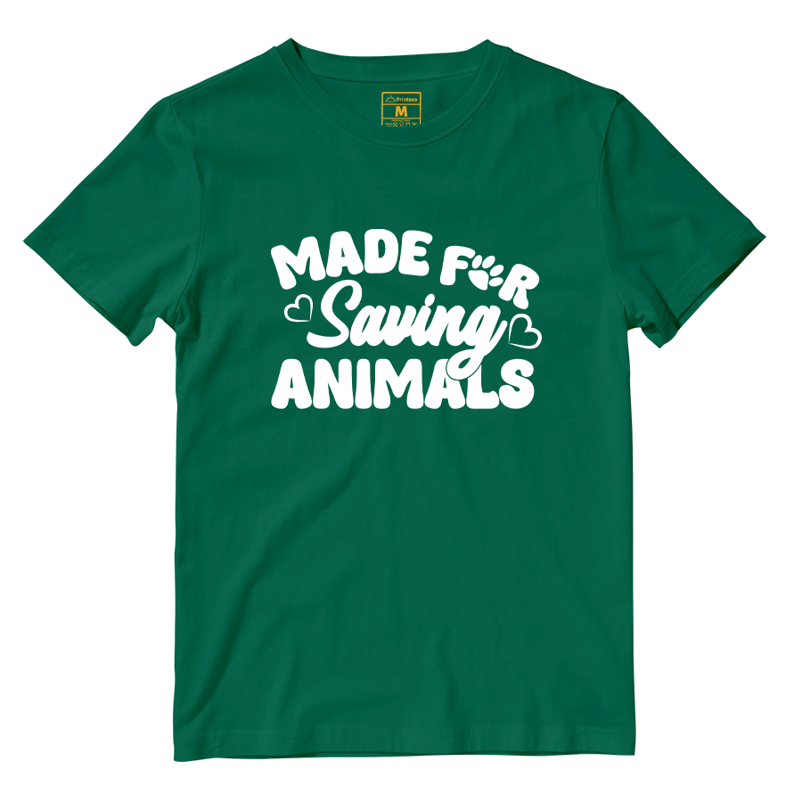 Cotton Shirt: Made For Saving Animals