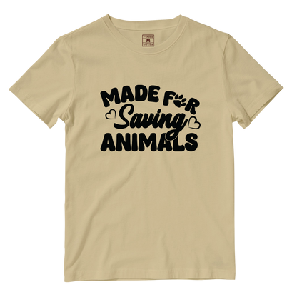 Cotton Shirt: Made For Saving Animals