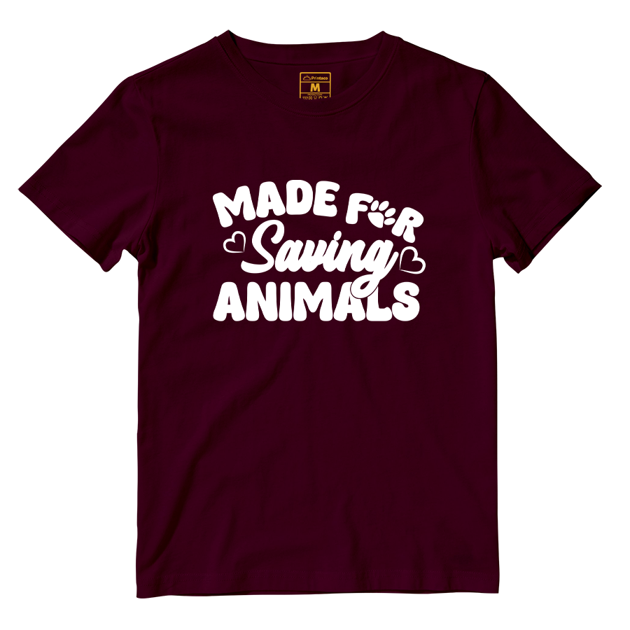 Cotton Shirt: Made For Saving Animals