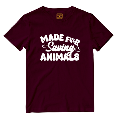 Cotton Shirt: Made For Saving Animals