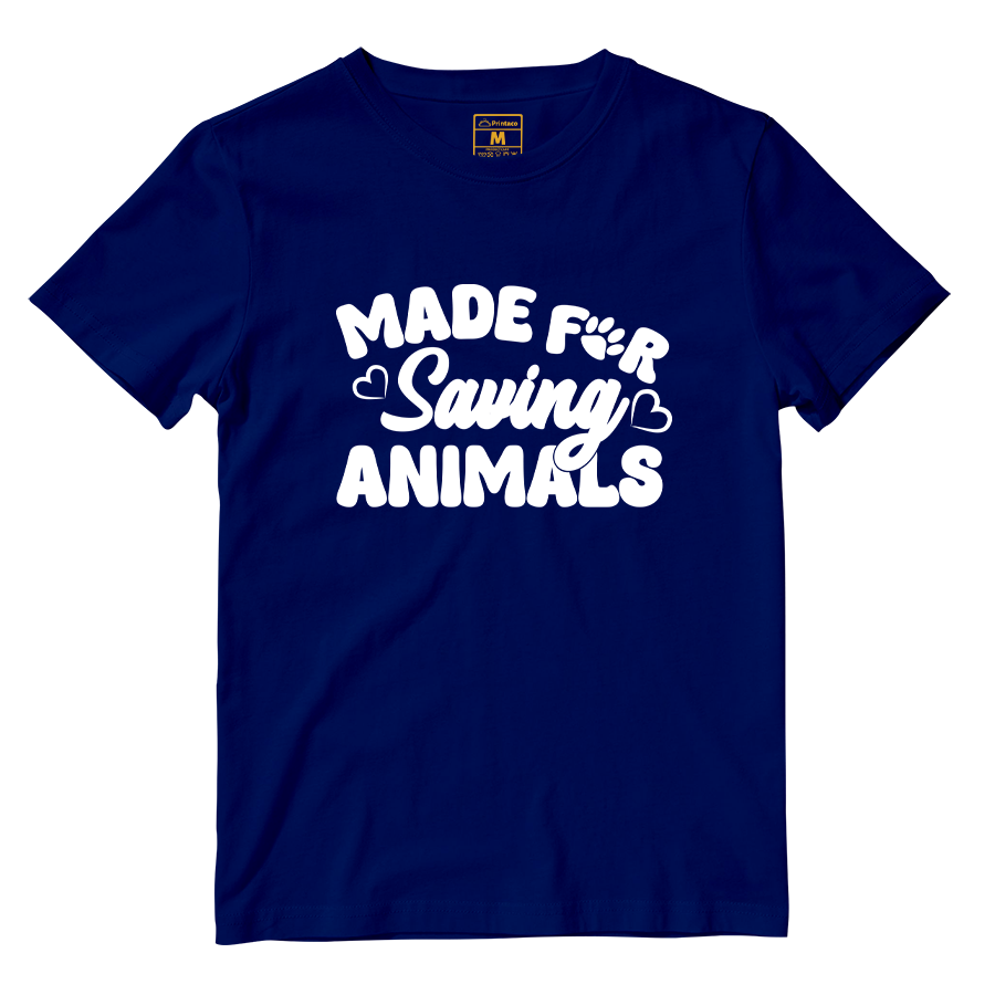 Cotton Shirt: Made For Saving Animals